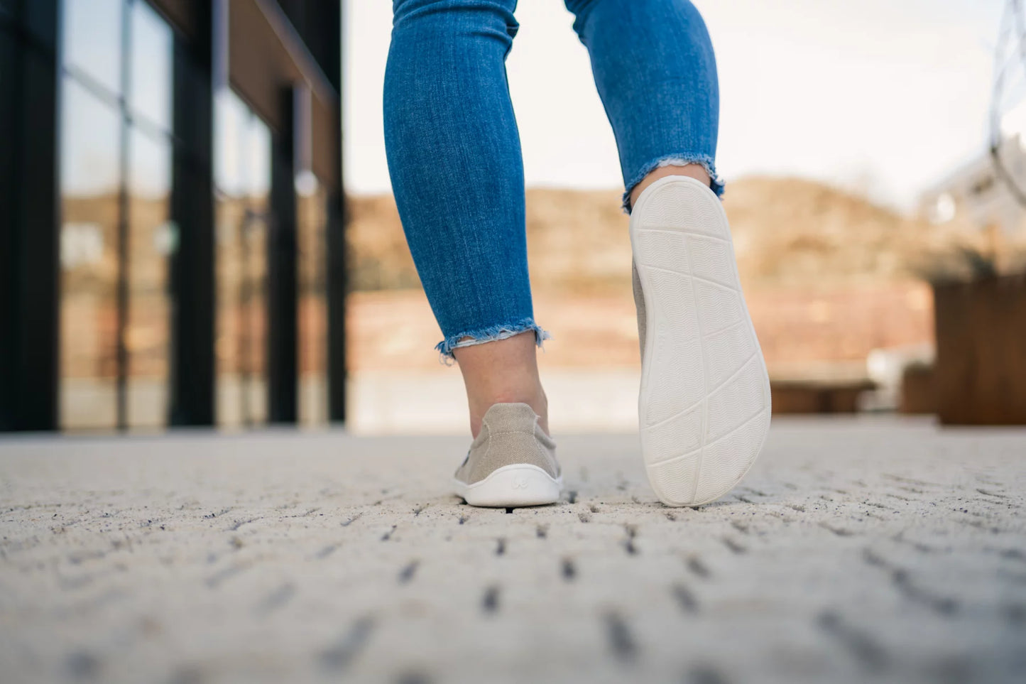 Barefoot shoe slipper Eazy Neo - Vegan - Sand