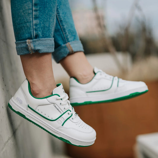 Barefoot Sneakers Arise - White & Green