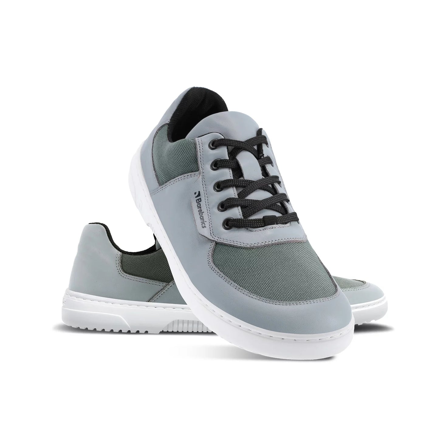 Barefoot Sneakers Barebarics Bravo - Gray &amp; White