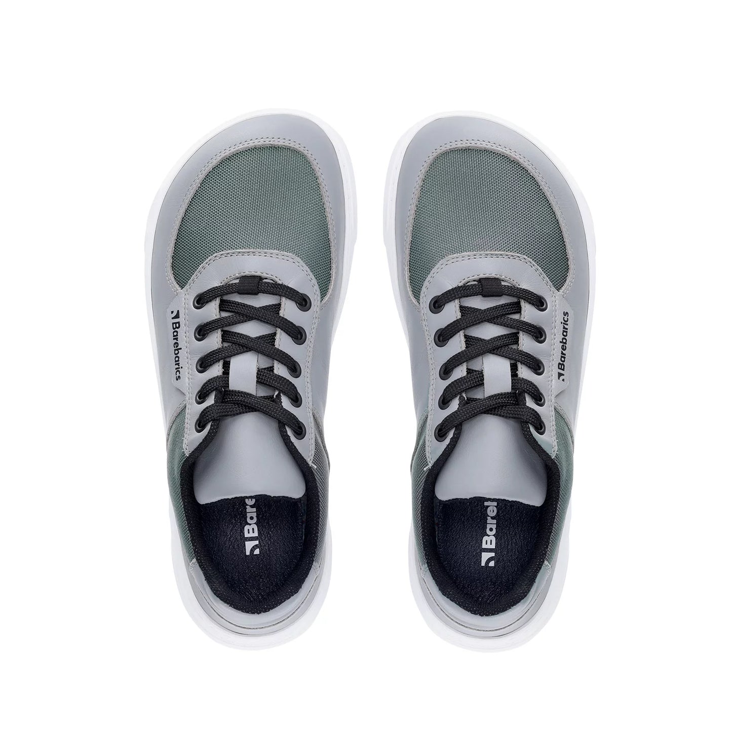 Barefoot Sneakers Barebarics Bravo - Gray &amp; White