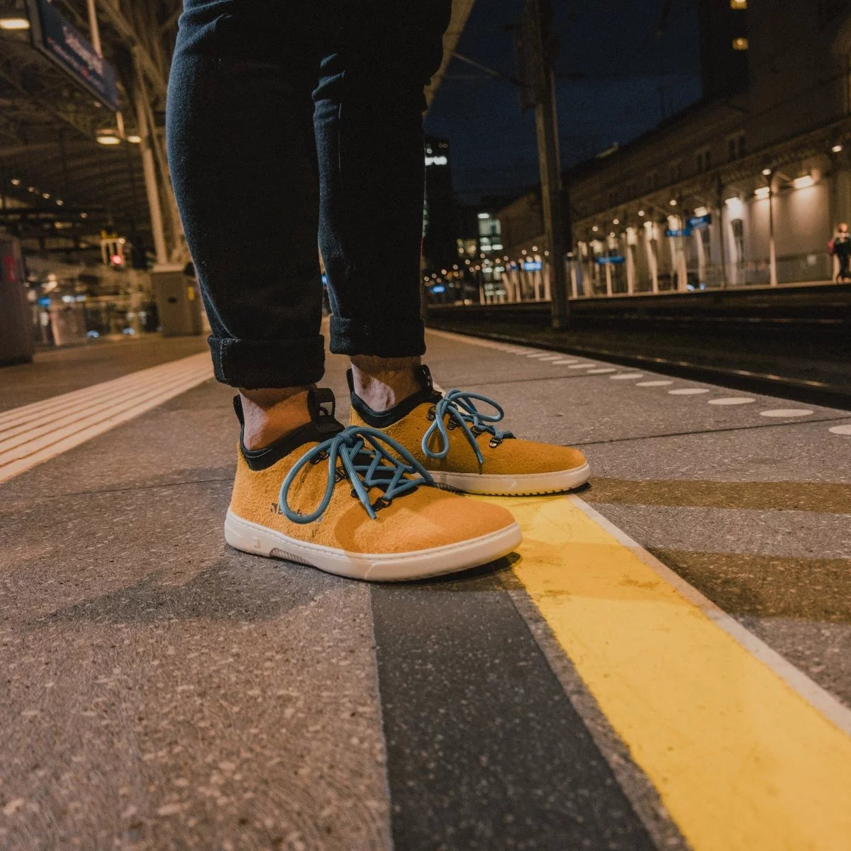 Barefoot Sneakers Bronx - Mustard