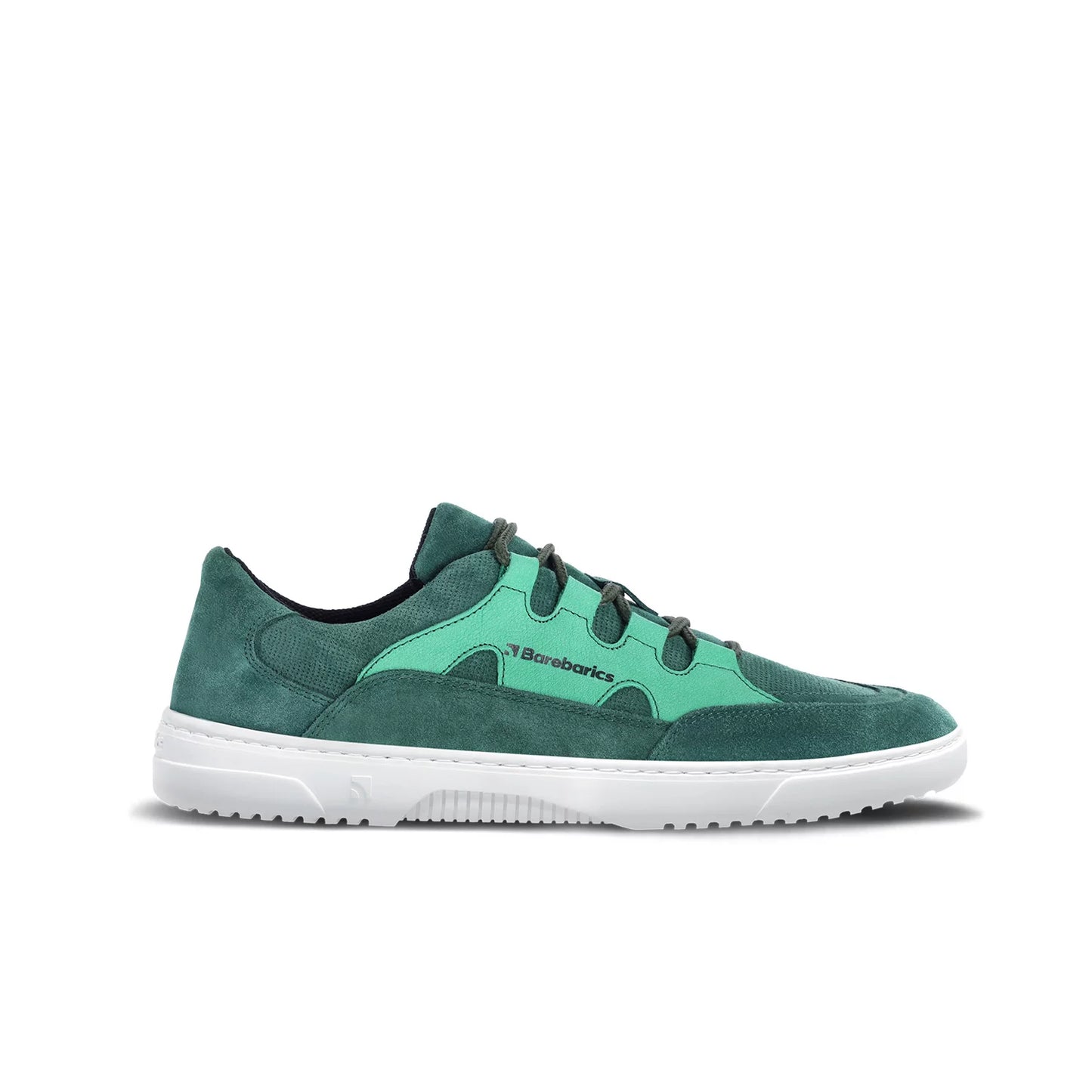 Barefoot Sneakers Evo - Dark Green & White