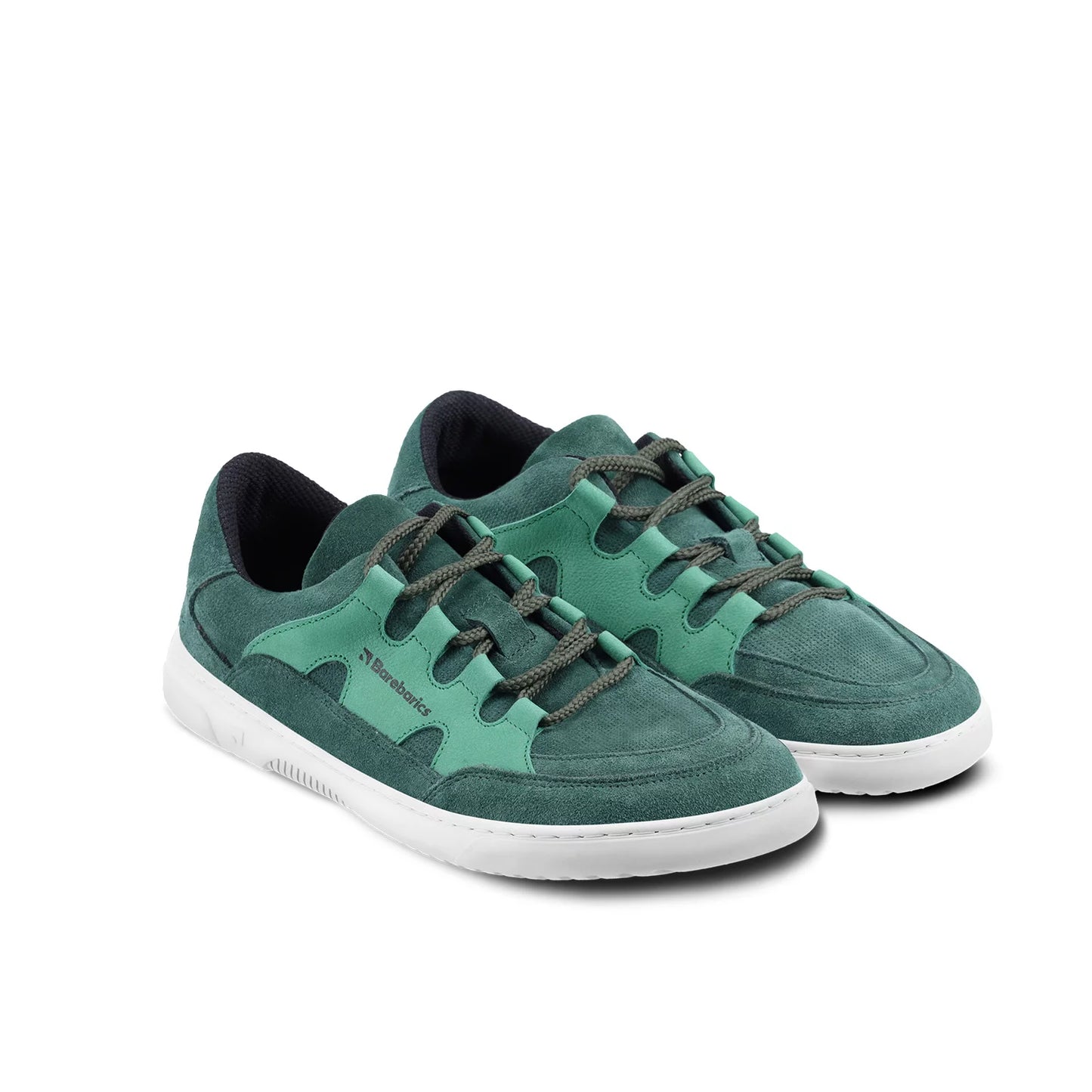 Barefoot Sneakers Evo - Dark Green & White