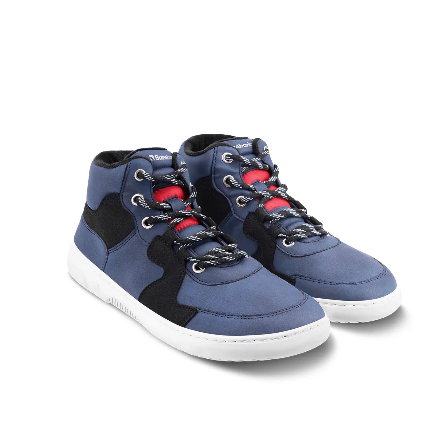 Barefoot Sneakers Stiefel Lynx - Dark Blue & White