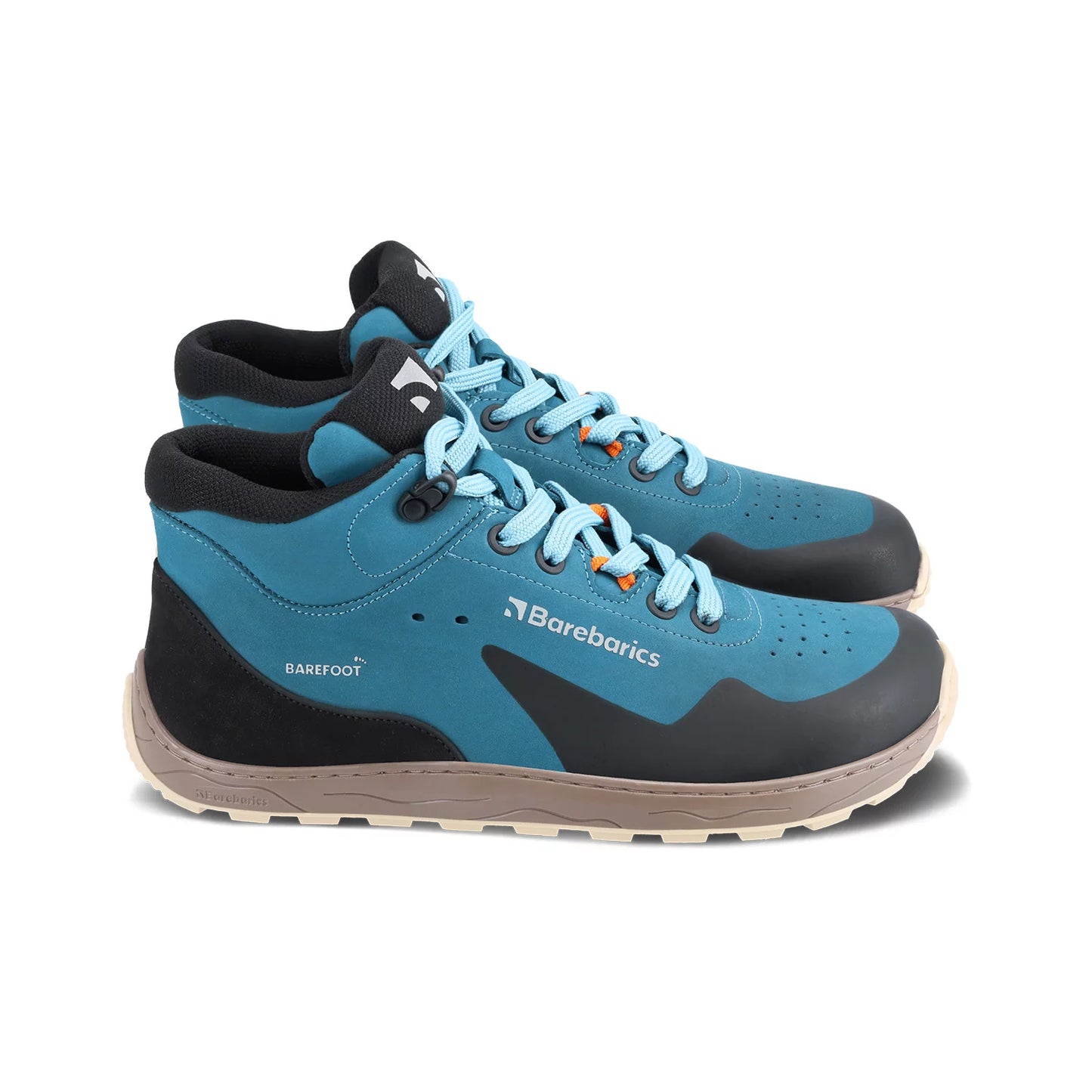 Barfuß Wanderschuh Trail Sneakers Trekker - Petrol Blue