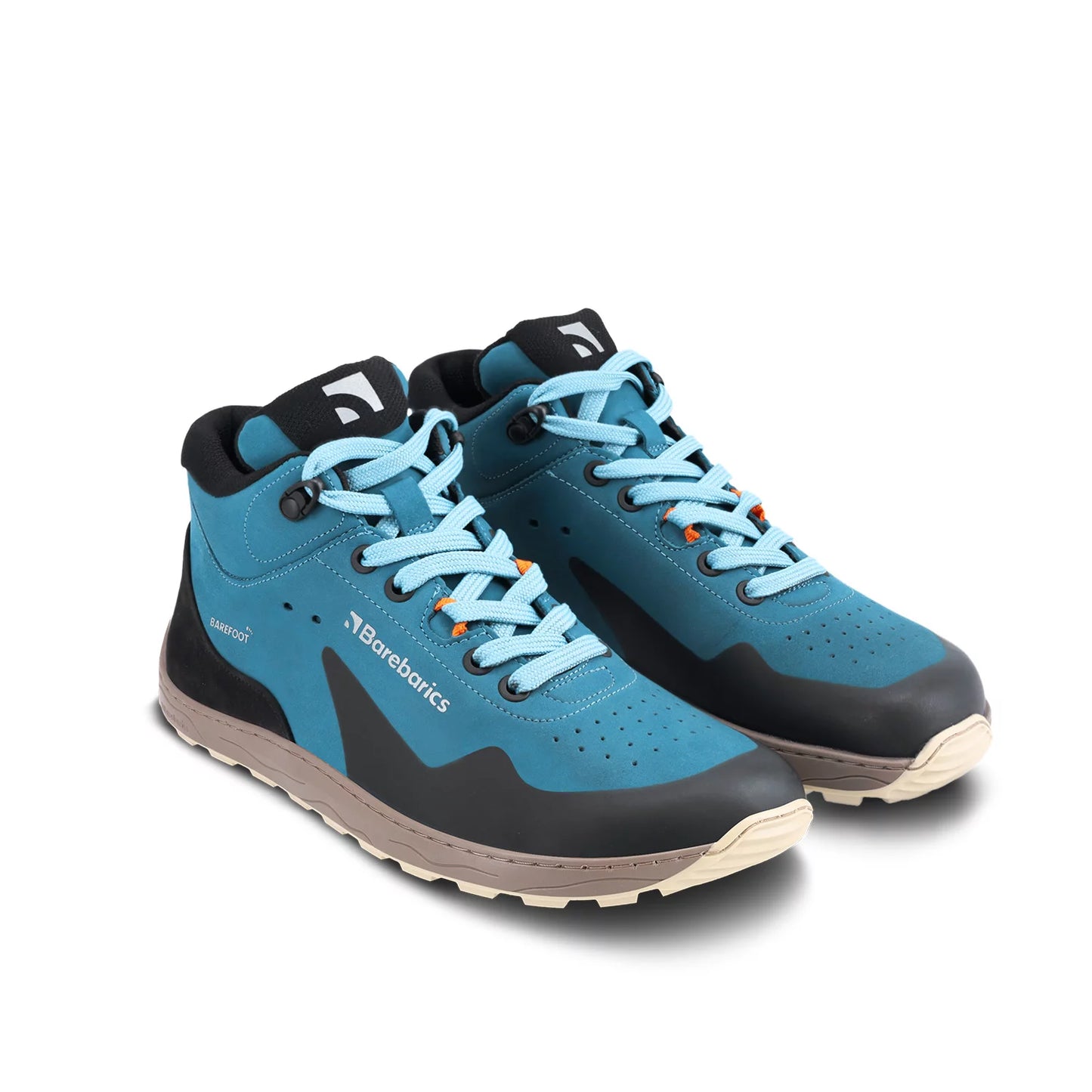 Barefoot Hiking Shoe Trail Sneakers Trekker - Petrol Blue