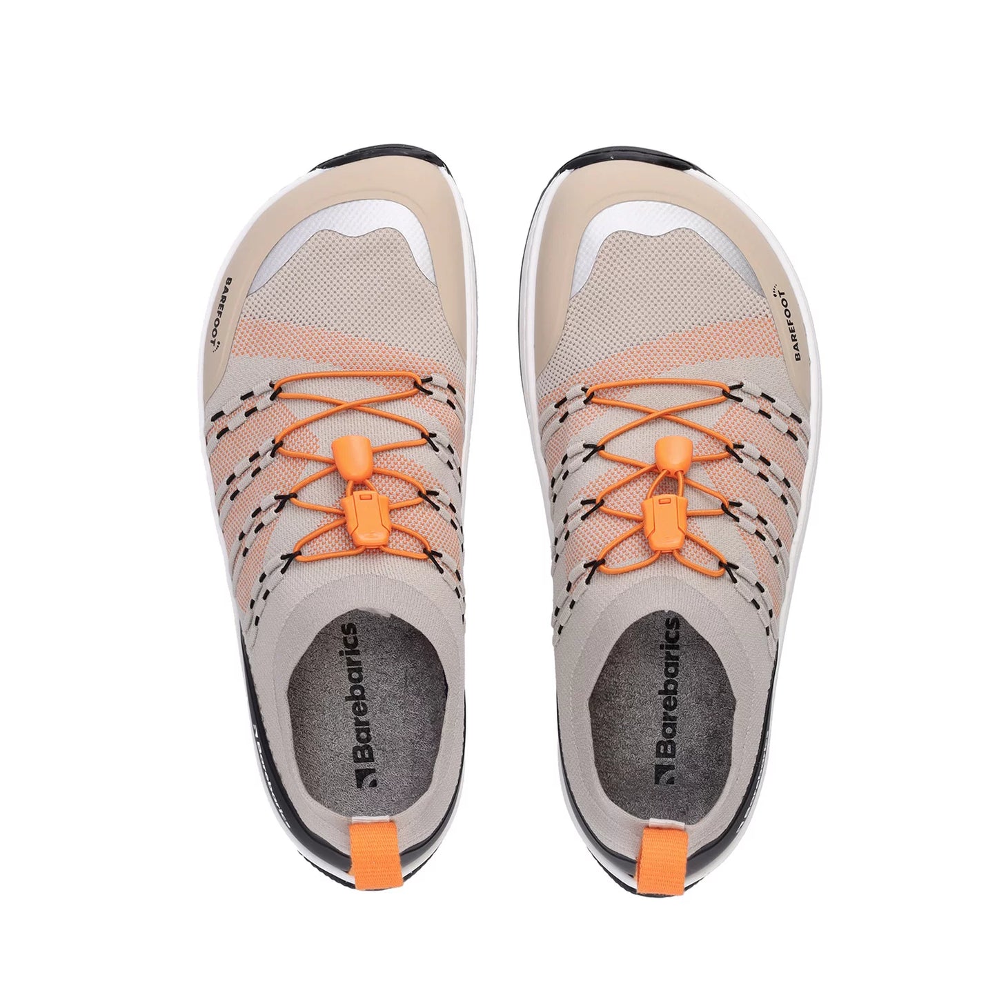 Barefoot Sneaker Voyager - Beige & White