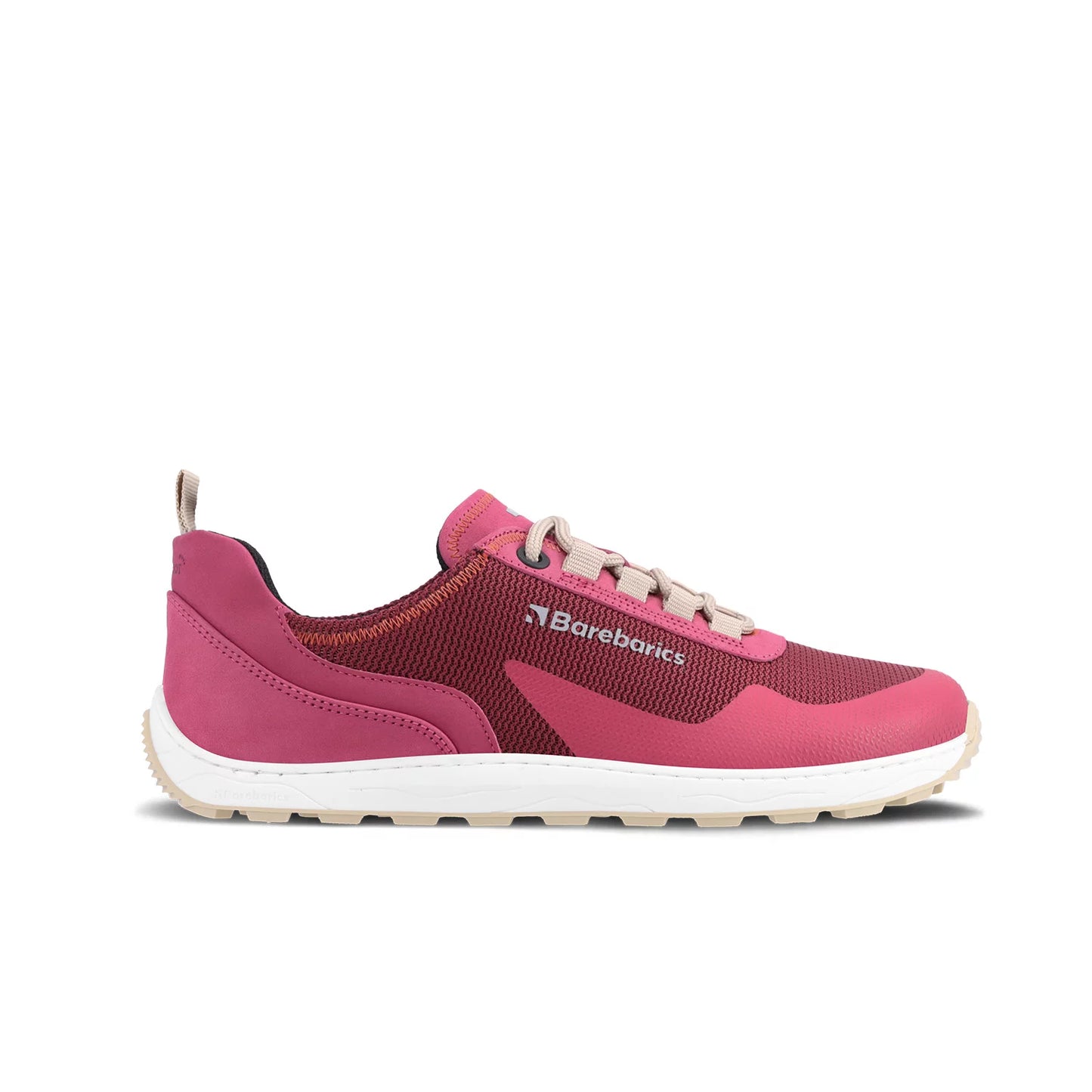 Barefoot Sneakers Hiking Shoe Women Wanderer - Dark Pink