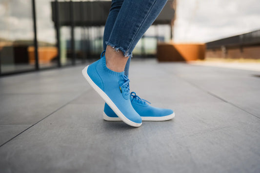 Barefoot Sneakers Stride - Blue &amp; White