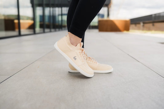 Barfußschuhe Sneakers  Swift - Beige Cream