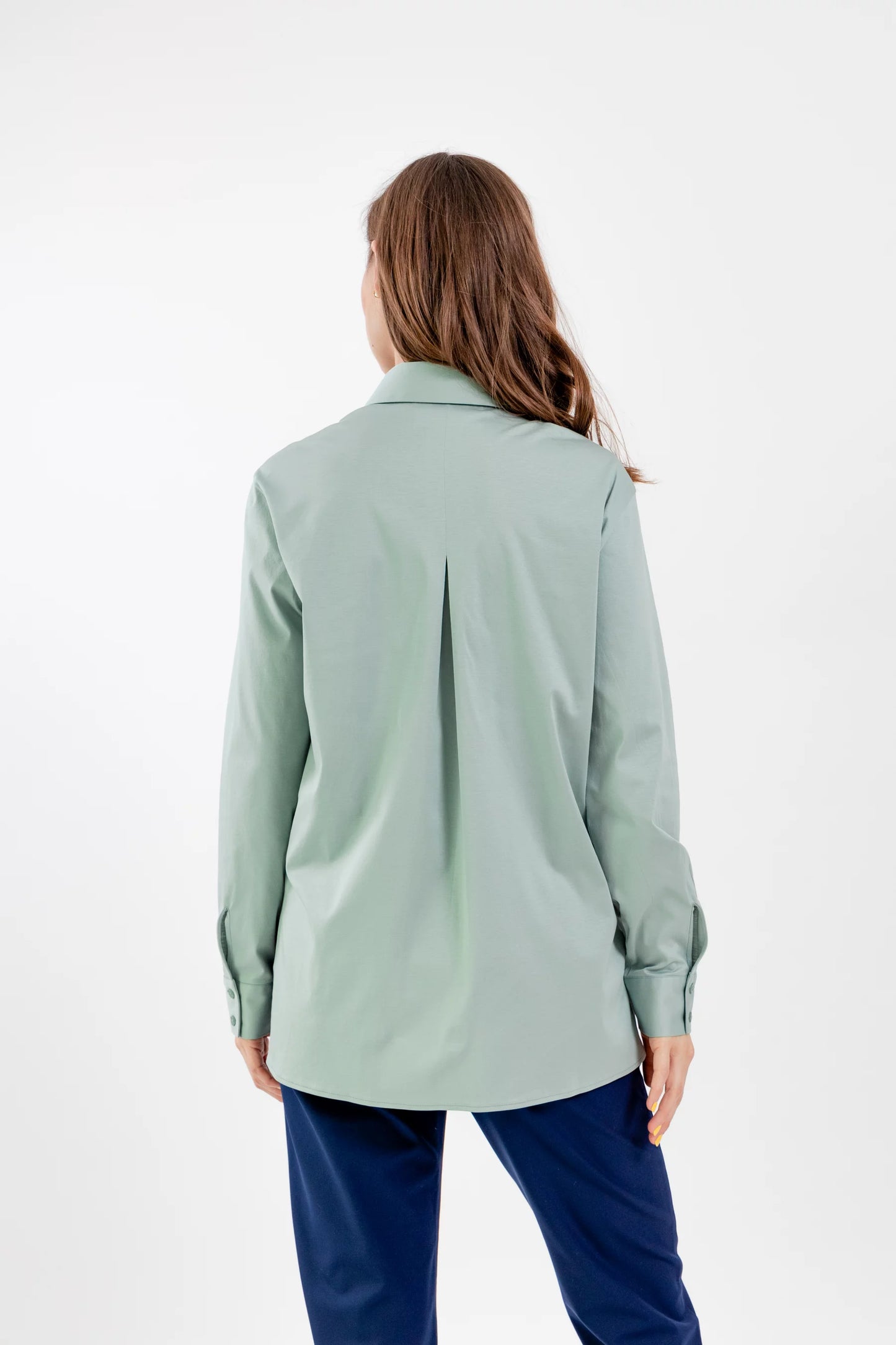 Chemise femme BL Essentials - Vert Pistache