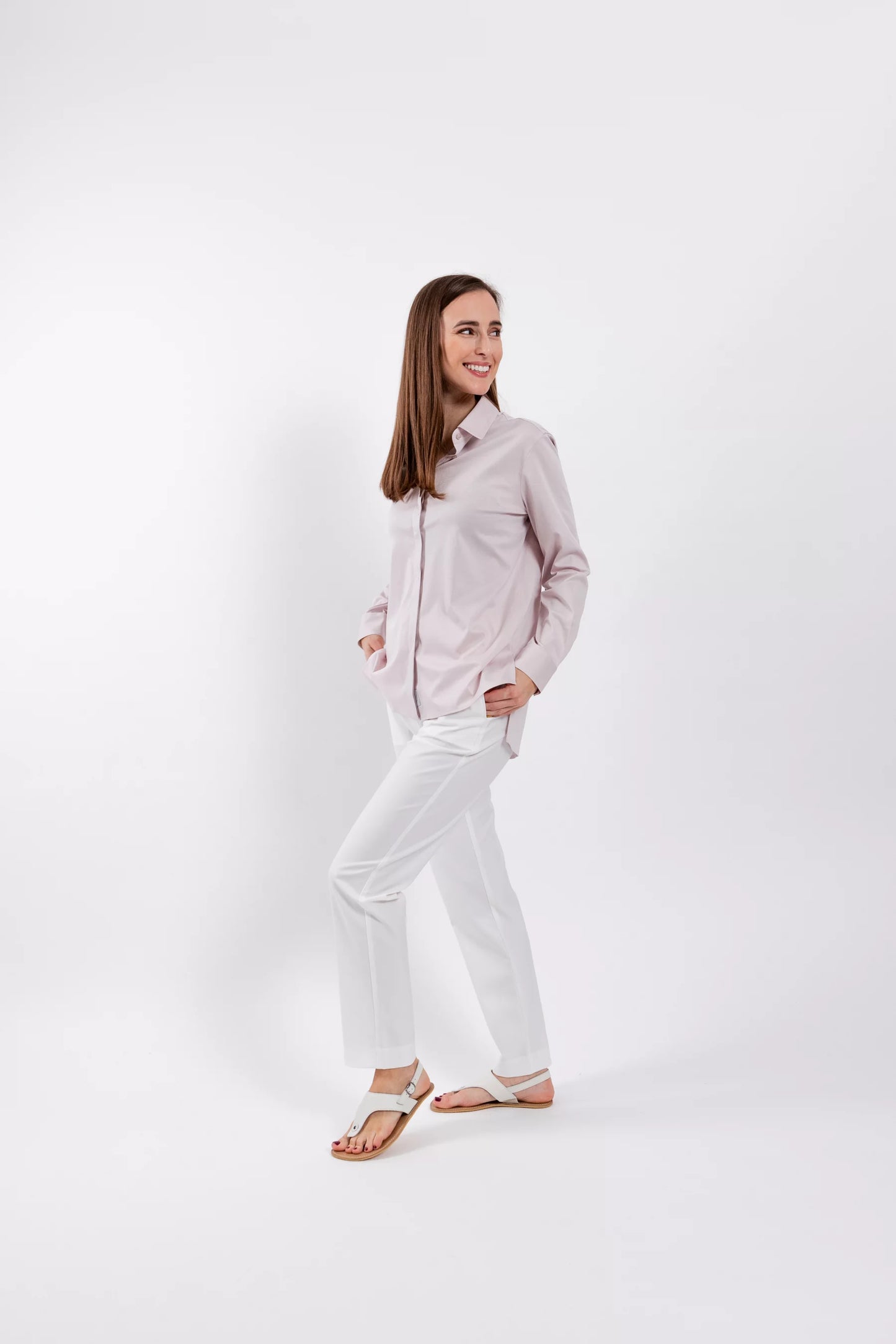 Women's shirt BL Essentials - Powder Pink