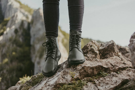 Barfußschuhe Stiefel Winter 3.0 - Black