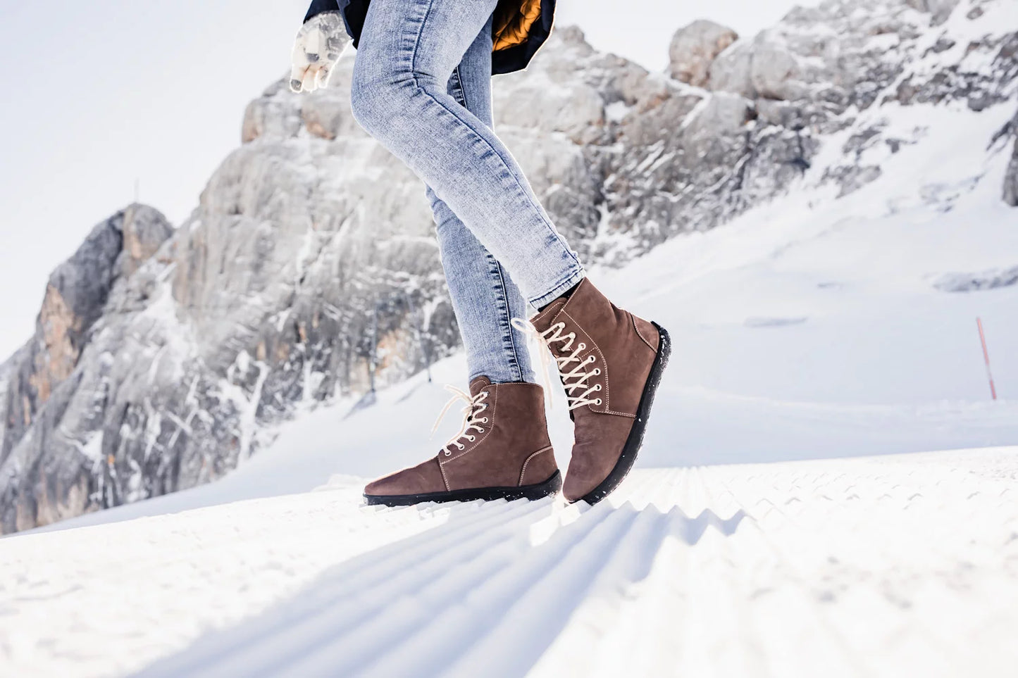 Chaussures pieds nus bottes Winter 3.0 - Chocolat