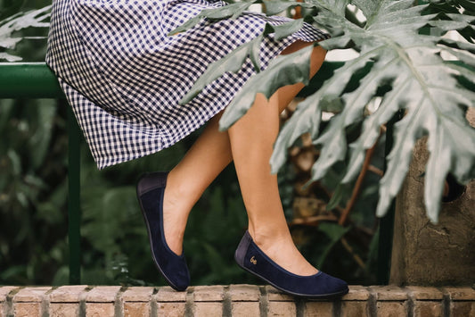 Ballet Flats - Sophie - Dark Blue