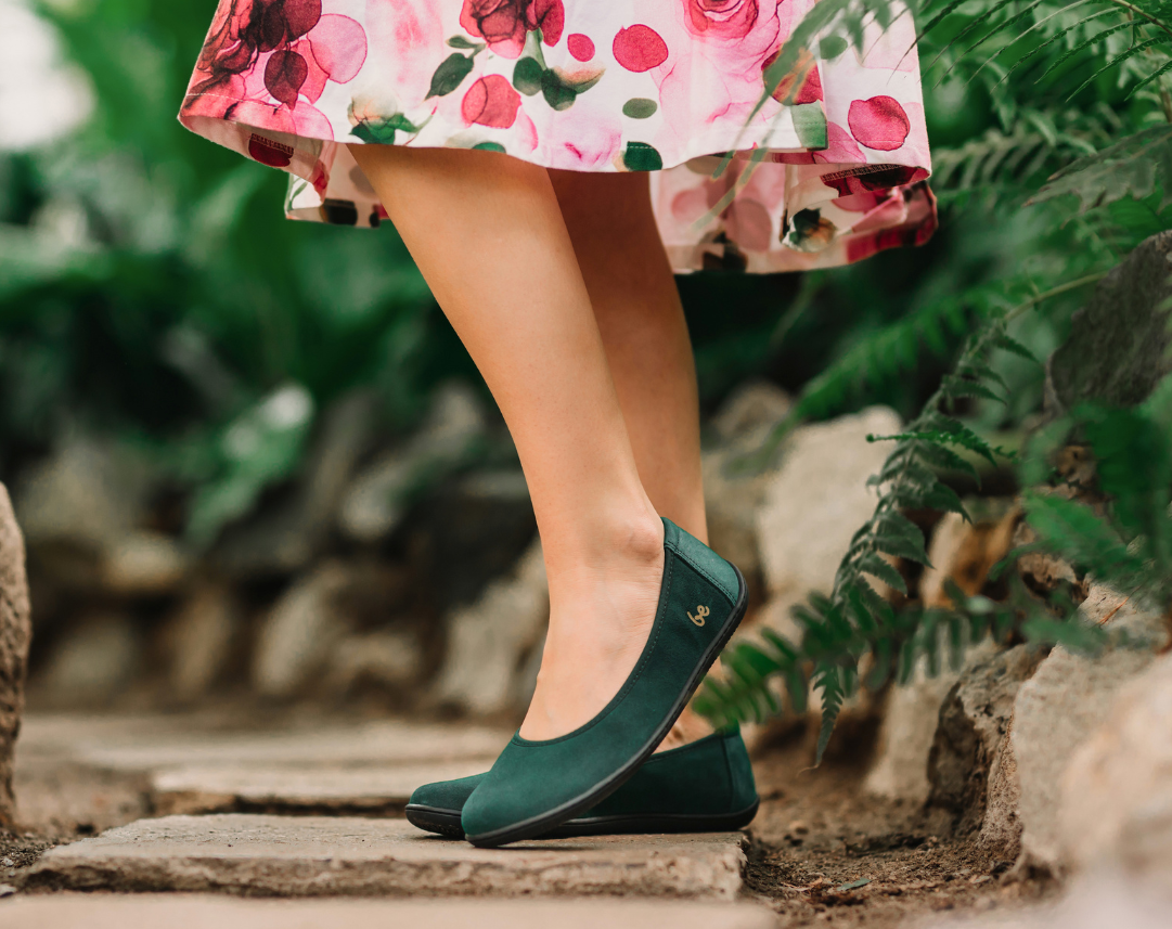 Ballet Flats - Sophie - Emerald Green