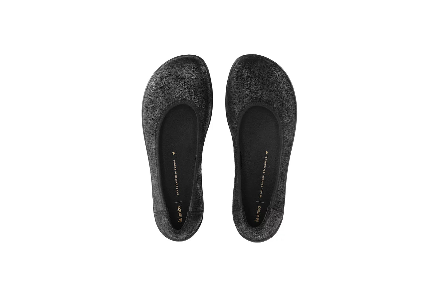 Ballerines - Sophie - Noir Scintillant