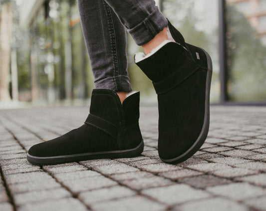 Chaussures pieds nus bottes d'hiver Polaris - All Black